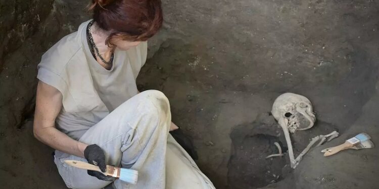 La pareja que murió en una habitación bloqueada por la lava: el último hallazgo en Pompeya