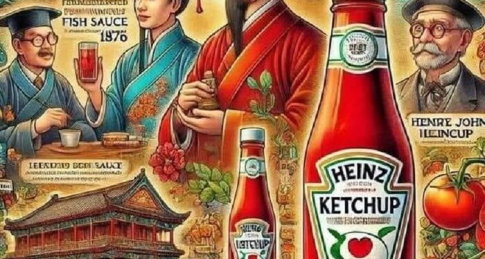 La historia de la cátsup, conocida mundialmente como ketchup