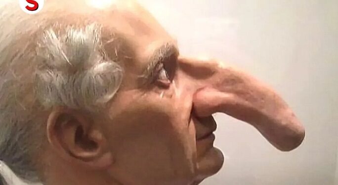 Se llamaba Thomas Wadhouse y su naríz  era la más larga del mundo