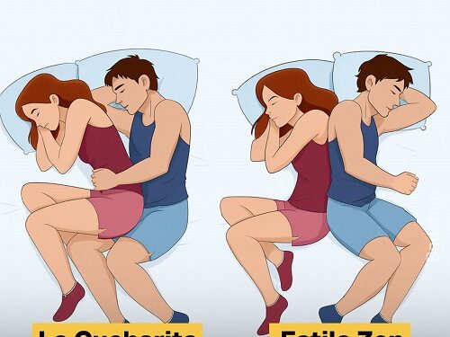 Lo que tu posición al dormir dice de tu pareja