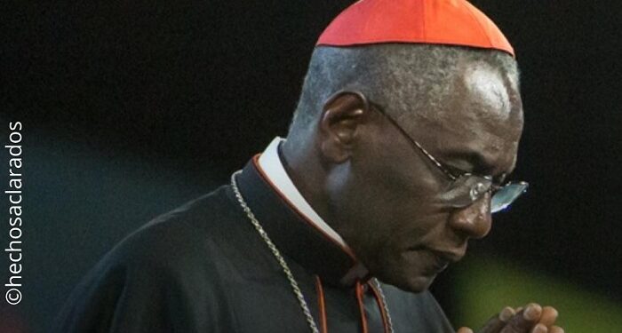 El Cardenal Roberth Sarah dijo que la mujer es la criatura más bella del mundo y no hay nada más repugnante que un hombre intentando imitarla