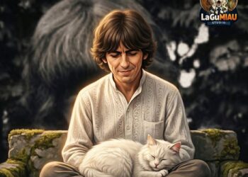 George Harrison, el Beatle silencioso que encontraba paz entre gatos