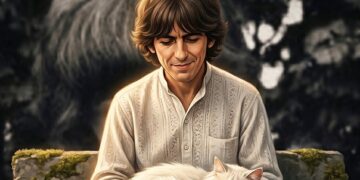 George Harrison, el Beatle silencioso que encontraba paz entre gatos