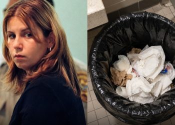 Esta mujer dio a luz en un baño durante una fiesta, luego tirò el bebè a la basura y volviò al baile de graduaciòn